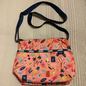 Le Sportsac Rifle Paper Co. Adjustable Crossbody